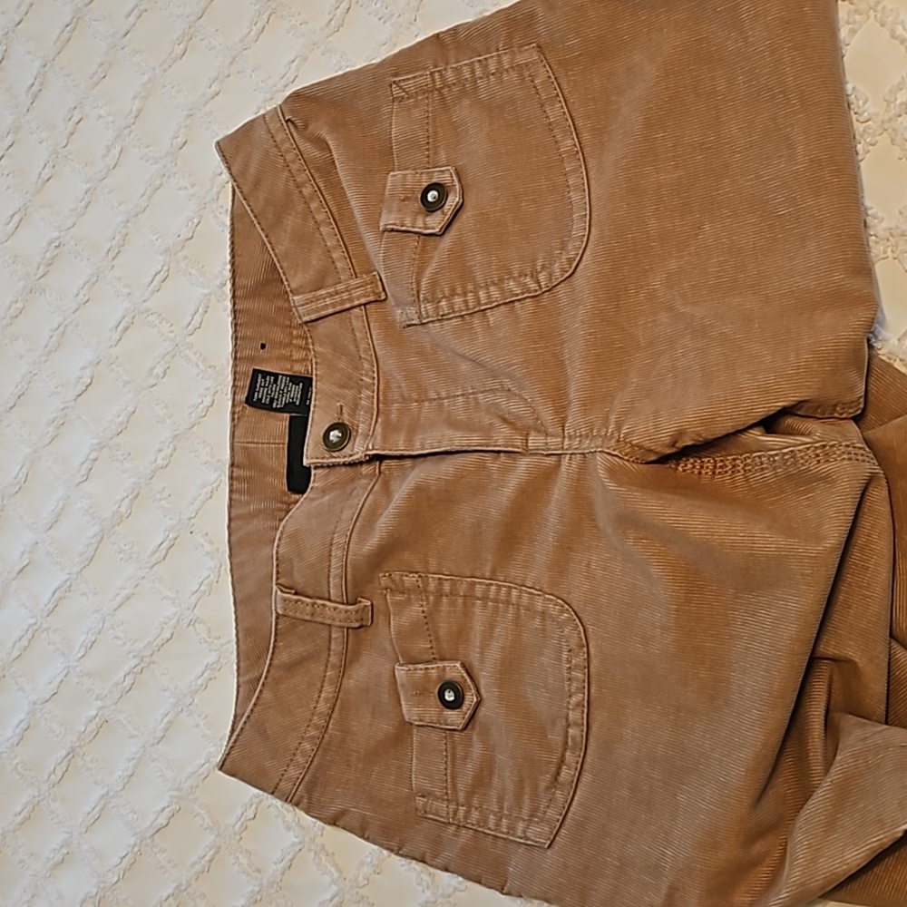 Lane Bryant Light Brown Corduroy Pants
